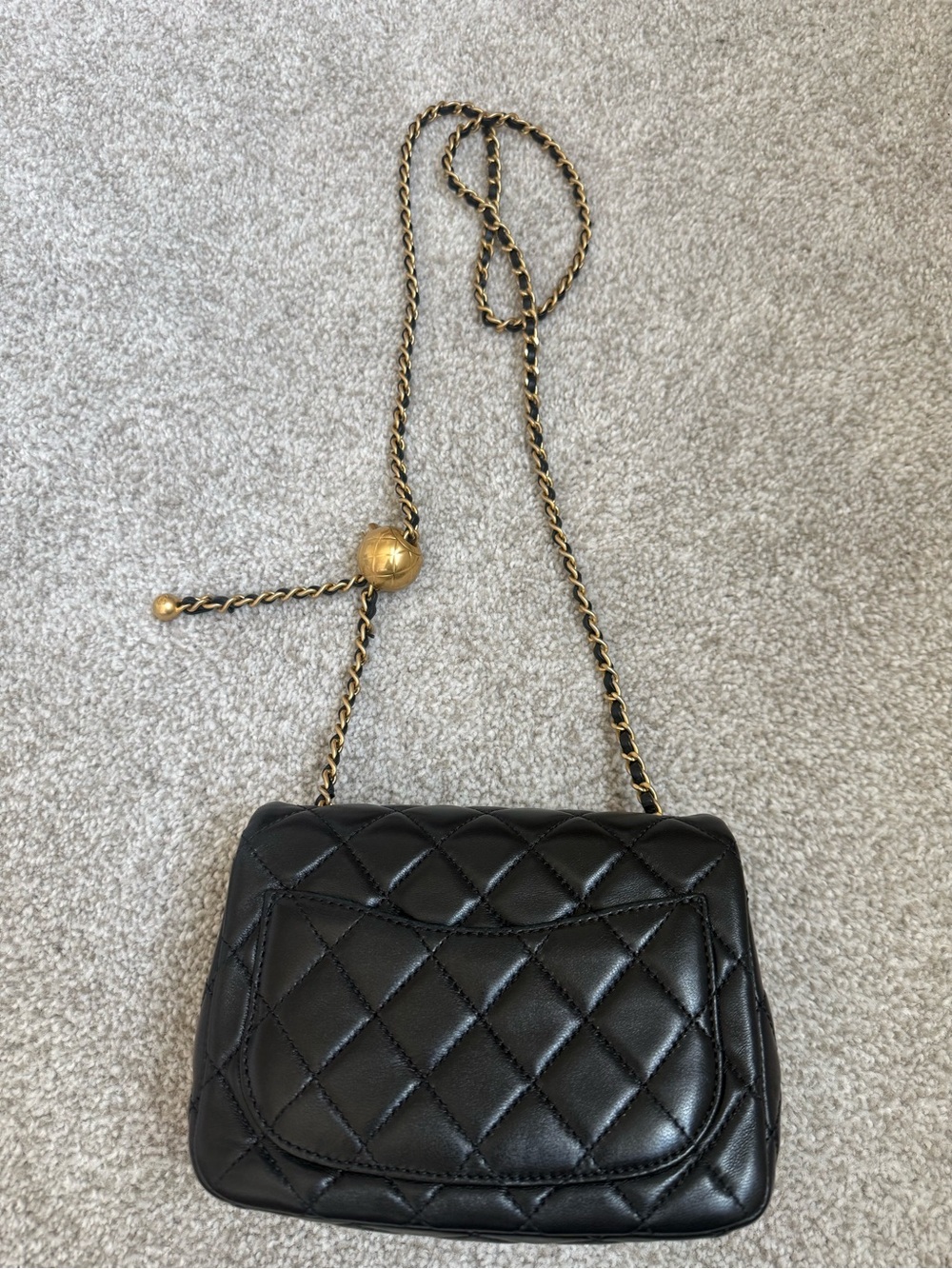 CHANEL Pearl Crush Mini Square Flap Bag - Picture 2 of 10